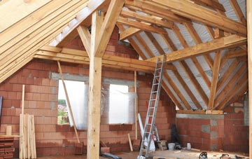Fullerton attic trusses